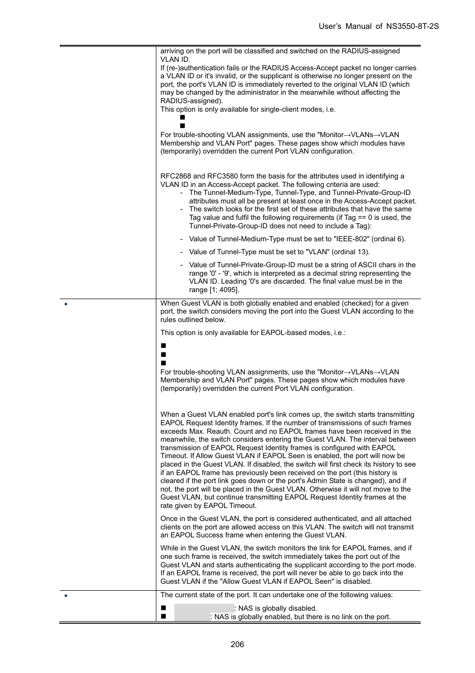 Interlogix NS3550-8T-2S User Manual User Manual | Page 206 / 495