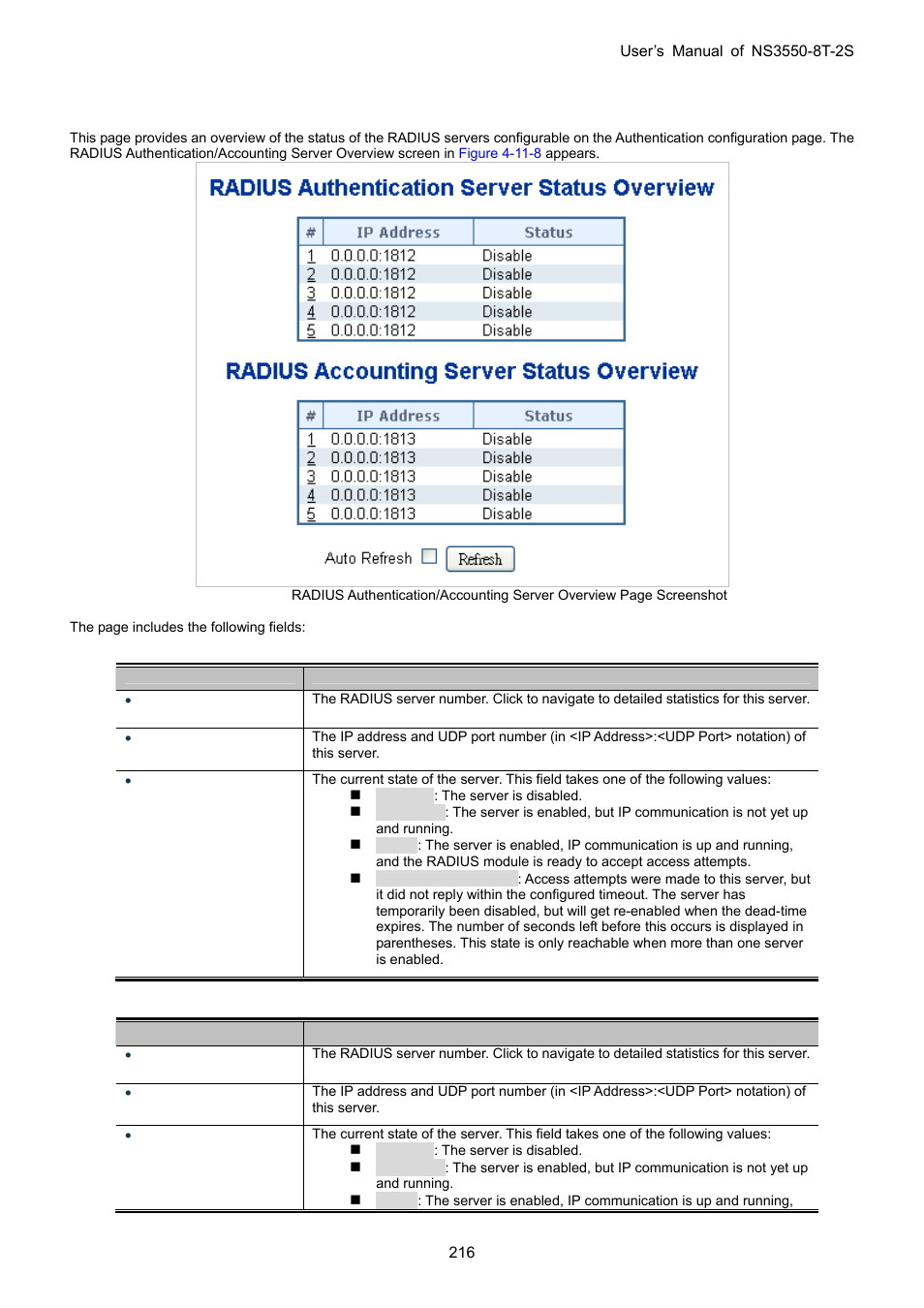7 radius overview | Interlogix NS3550-8T-2S User Manual User Manual | Page 216 / 495
