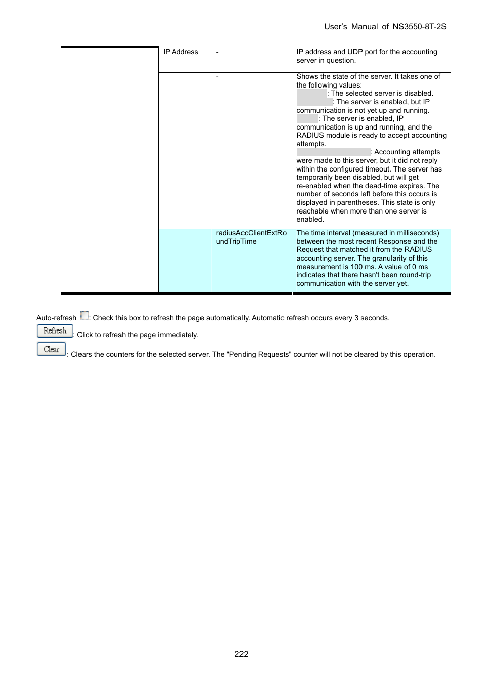 Interlogix NS3550-8T-2S User Manual User Manual | Page 222 / 495