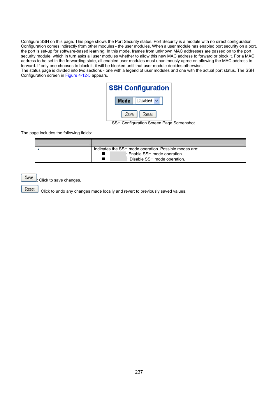 5 ssh | Interlogix NS3550-8T-2S User Manual User Manual | Page 237 / 495