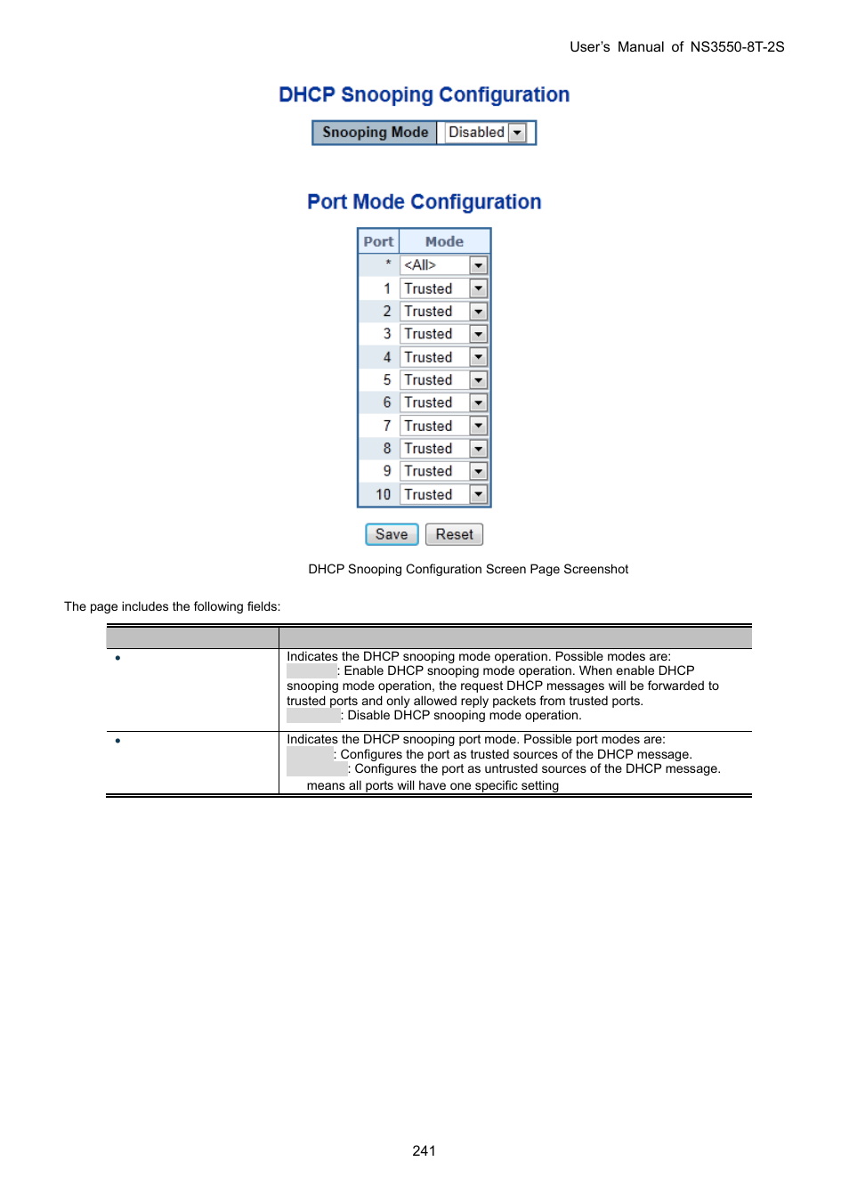 Interlogix NS3550-8T-2S User Manual User Manual | Page 241 / 495