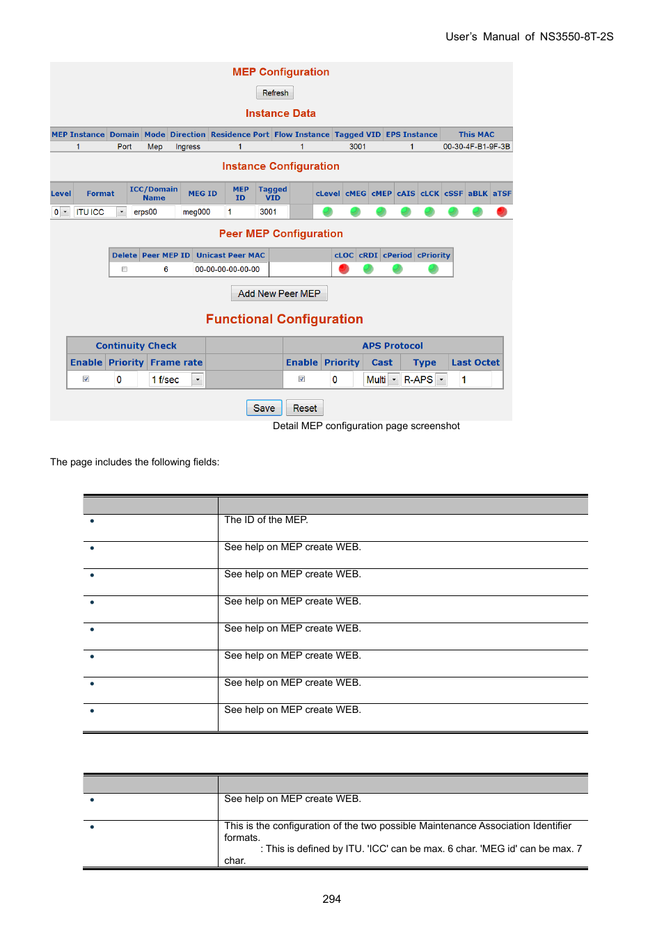 Interlogix NS3550-8T-2S User Manual User Manual | Page 294 / 495
