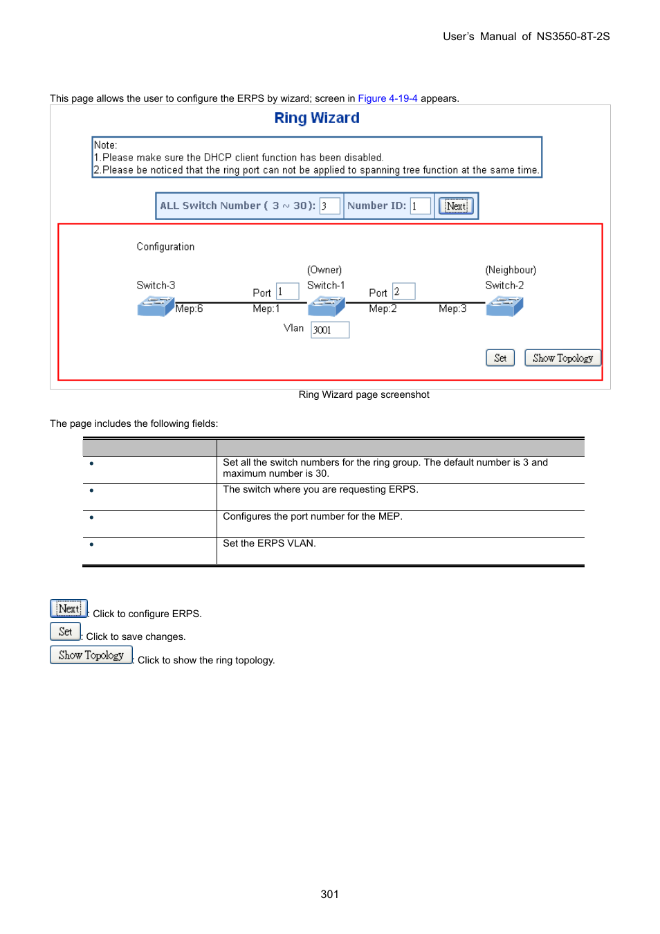 5 ring wizard | Interlogix NS3550-8T-2S User Manual User Manual | Page 301 / 495