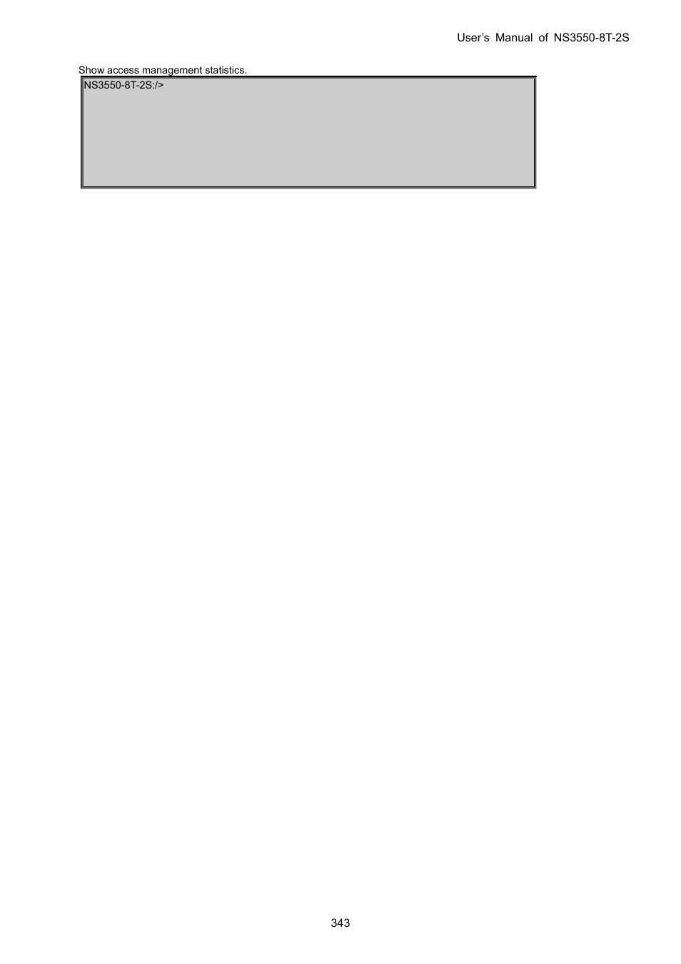 Interlogix NS3550-8T-2S User Manual User Manual | Page 343 / 495
