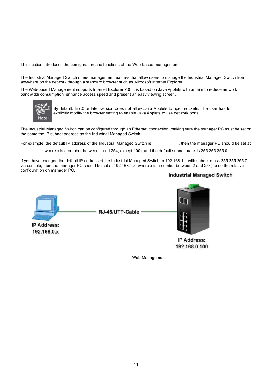 Web configuration | Interlogix NS3550-8T-2S User Manual User Manual | Page 41 / 495