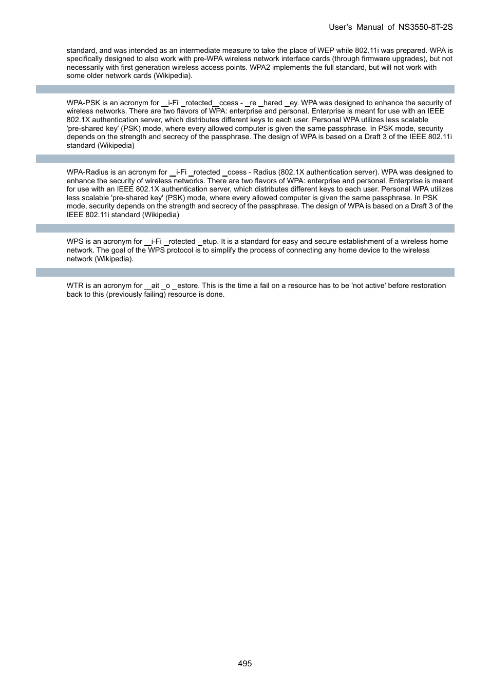 Interlogix NS3550-8T-2S User Manual User Manual | Page 495 / 495