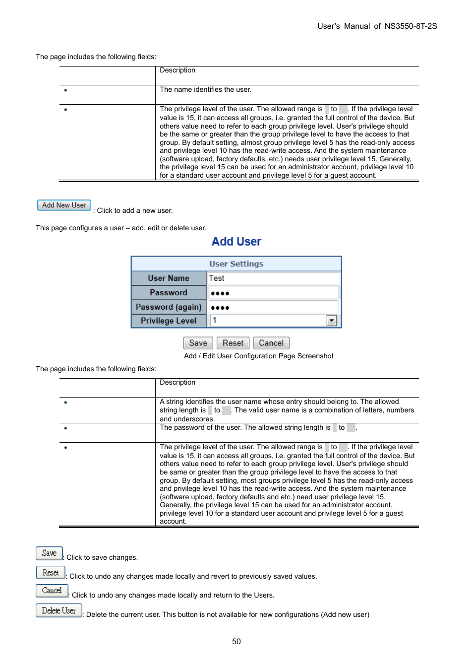 Interlogix NS3550-8T-2S User Manual User Manual | Page 50 / 495