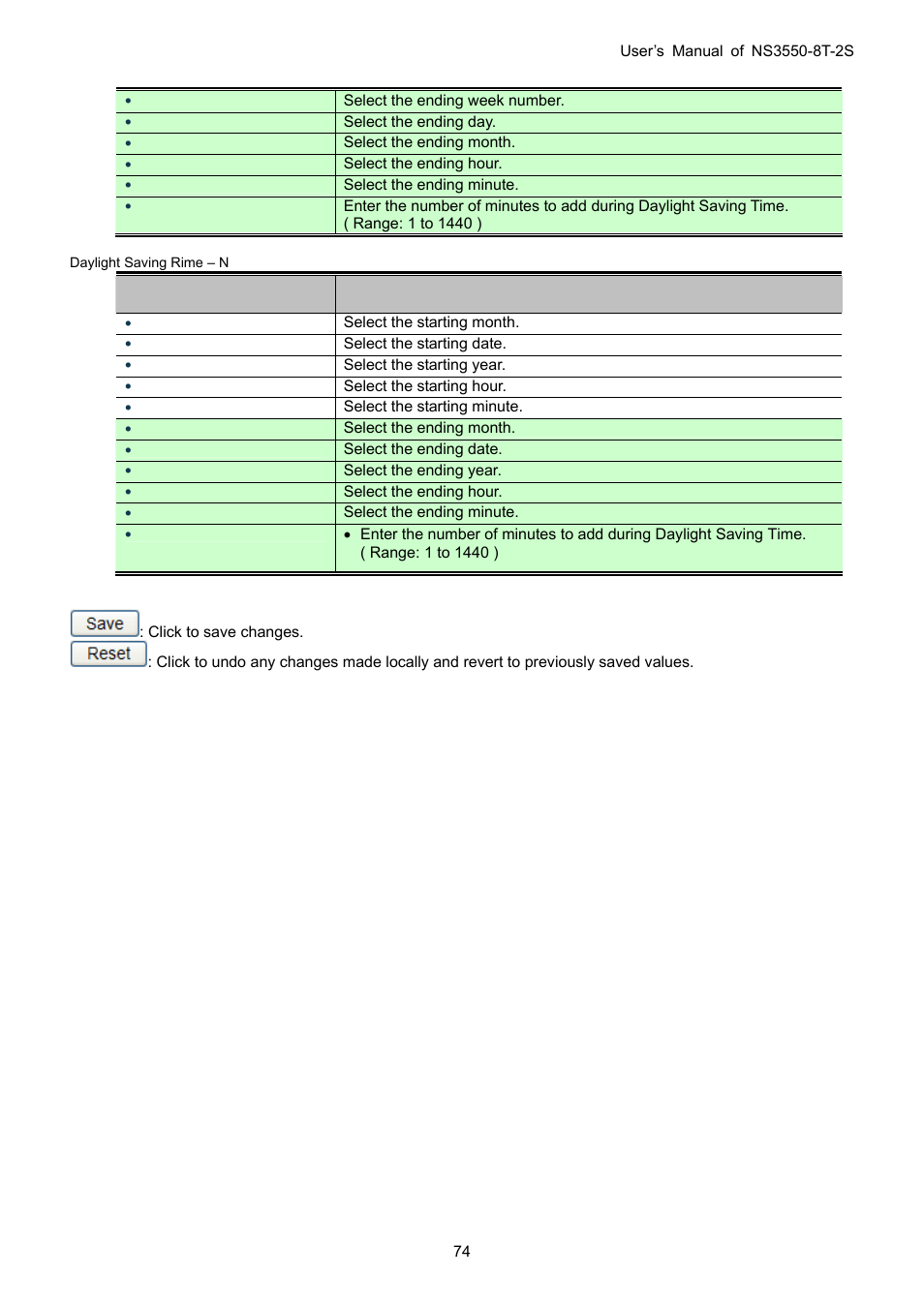 Interlogix NS3550-8T-2S User Manual User Manual | Page 74 / 495