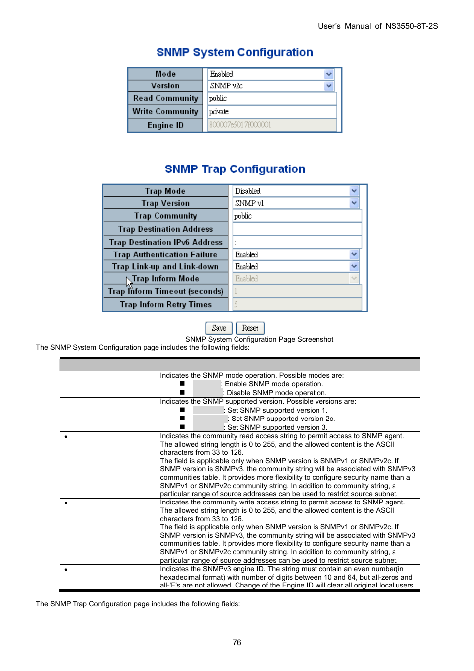 Interlogix NS3550-8T-2S User Manual User Manual | Page 76 / 495