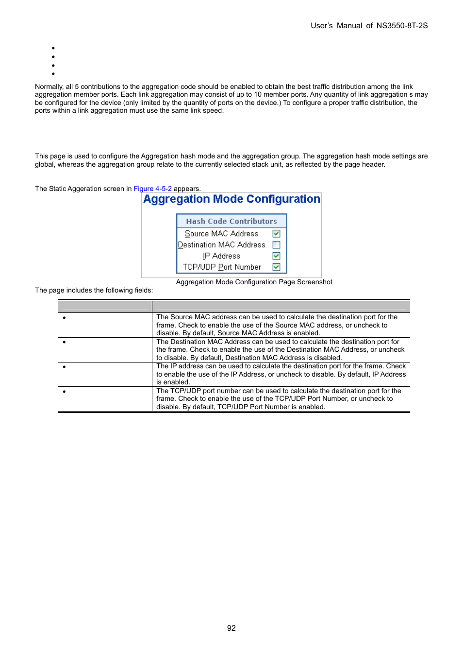 1 static aggregation | Interlogix NS3550-8T-2S User Manual User Manual | Page 92 / 495