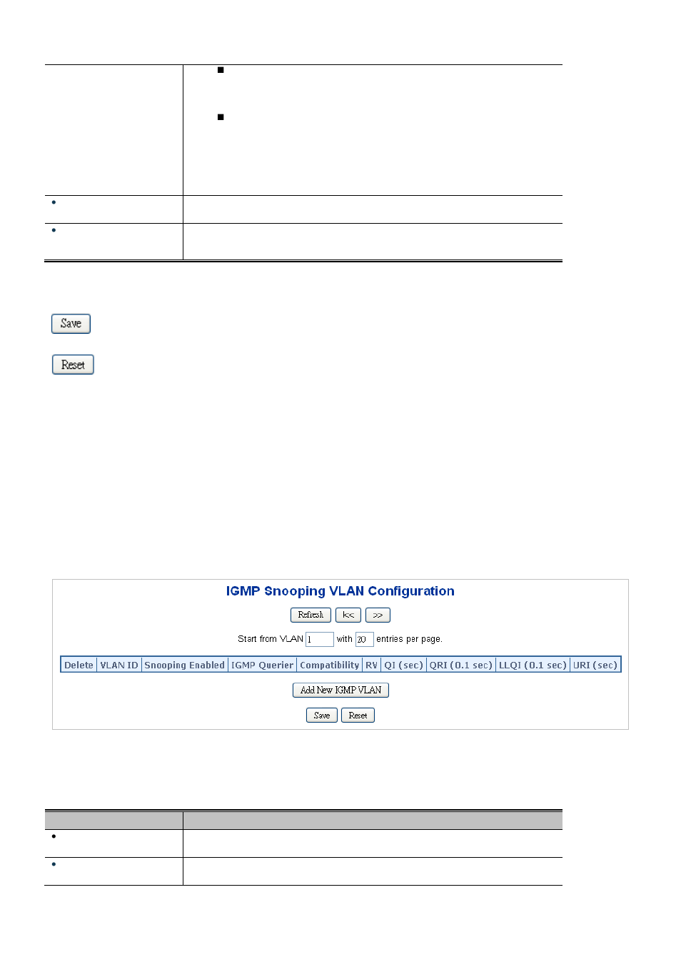 3 igmp snooping vlan configuration | Interlogix NS3550-2T-8S User Manual User Manual | Page 175 / 631