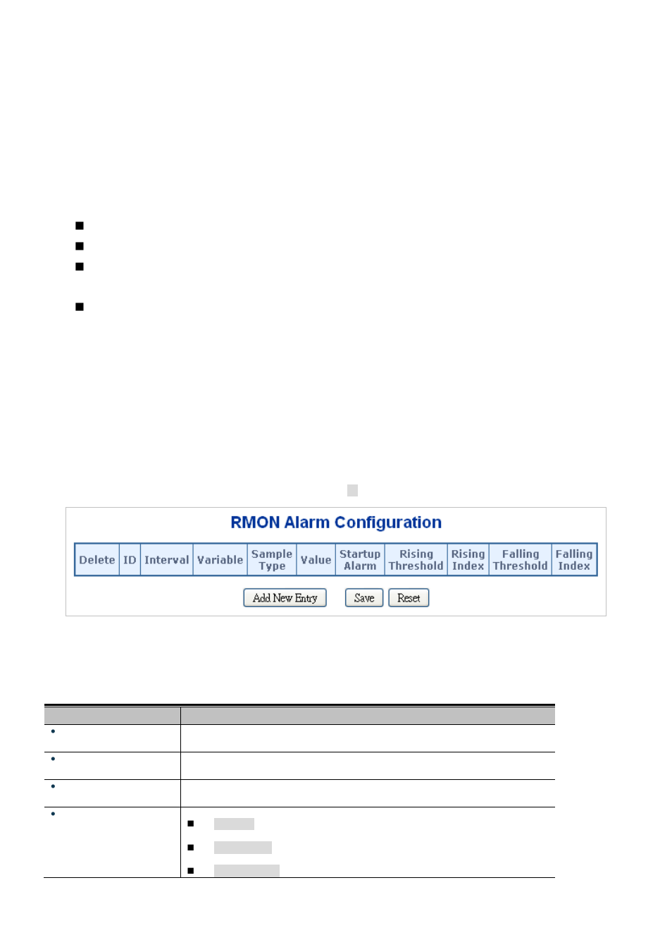 18 rmon, 1 rmon alarm configuration | Interlogix NS3550-2T-8S User Manual User Manual | Page 329 / 631