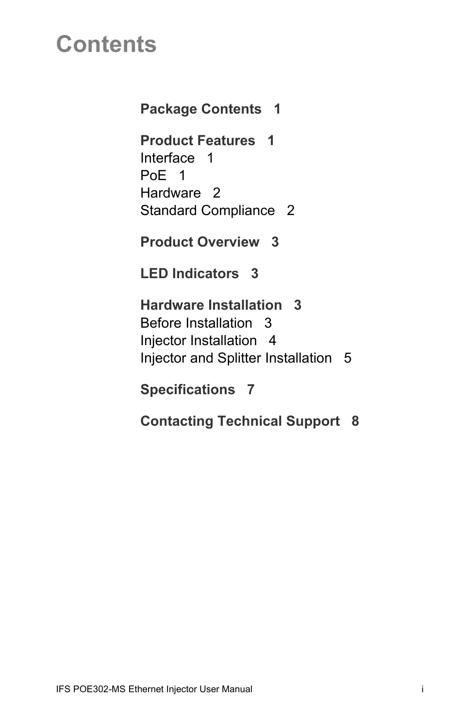 Interlogix POE302-MS User Manual | Page 5 / 14