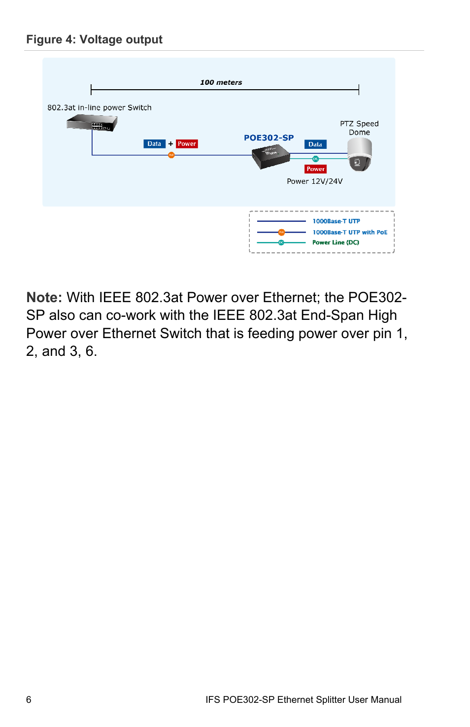 Interlogix POE302-SP User Manual | Page 12 / 14