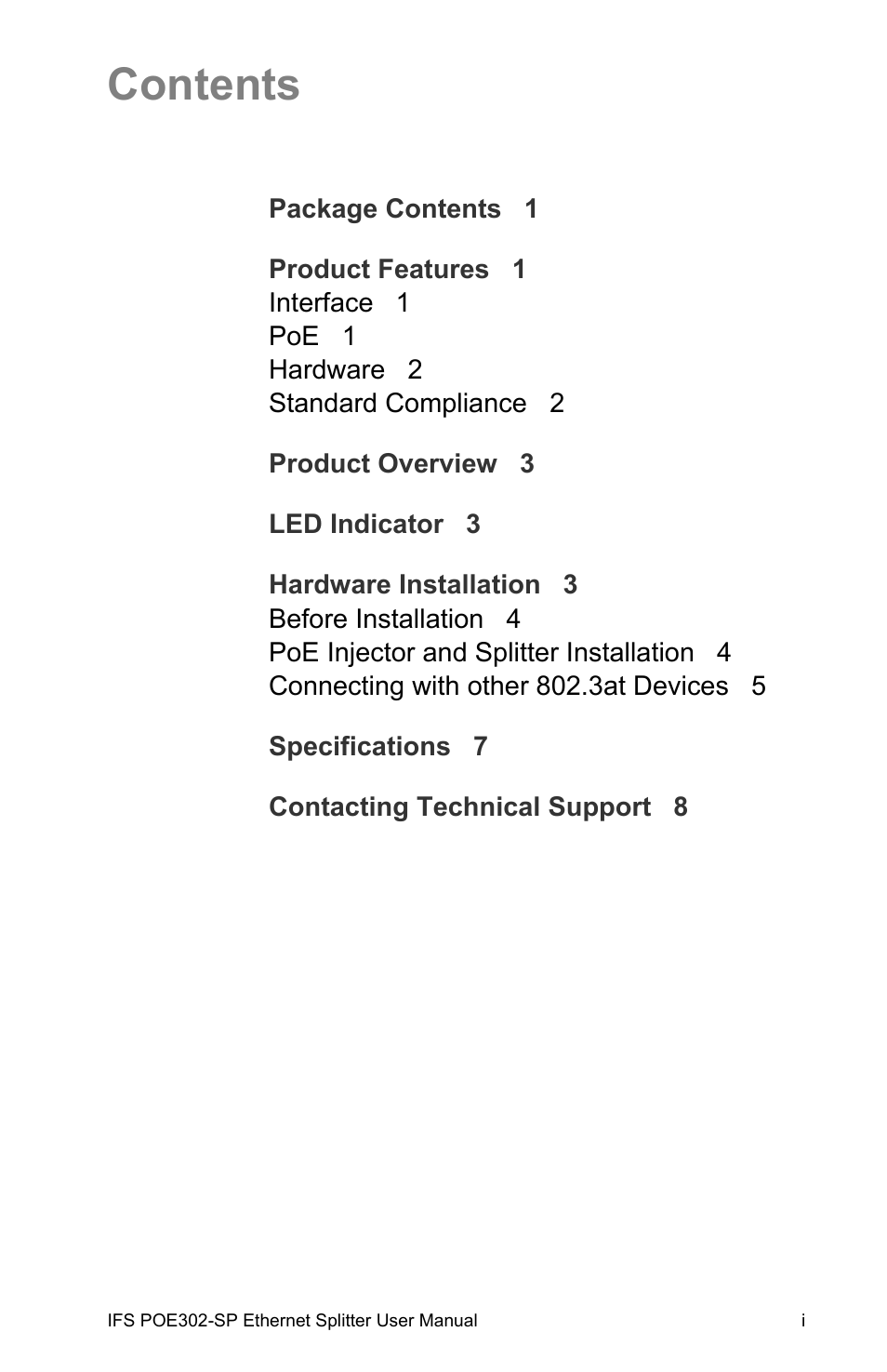 Interlogix POE302-SP User Manual | Page 5 / 14