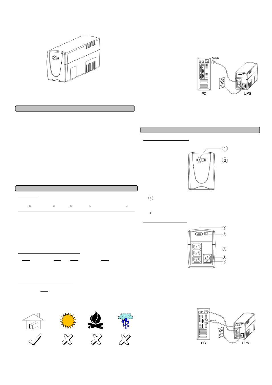 CyberPower Systems 600E-GP User Manual | 2 pages