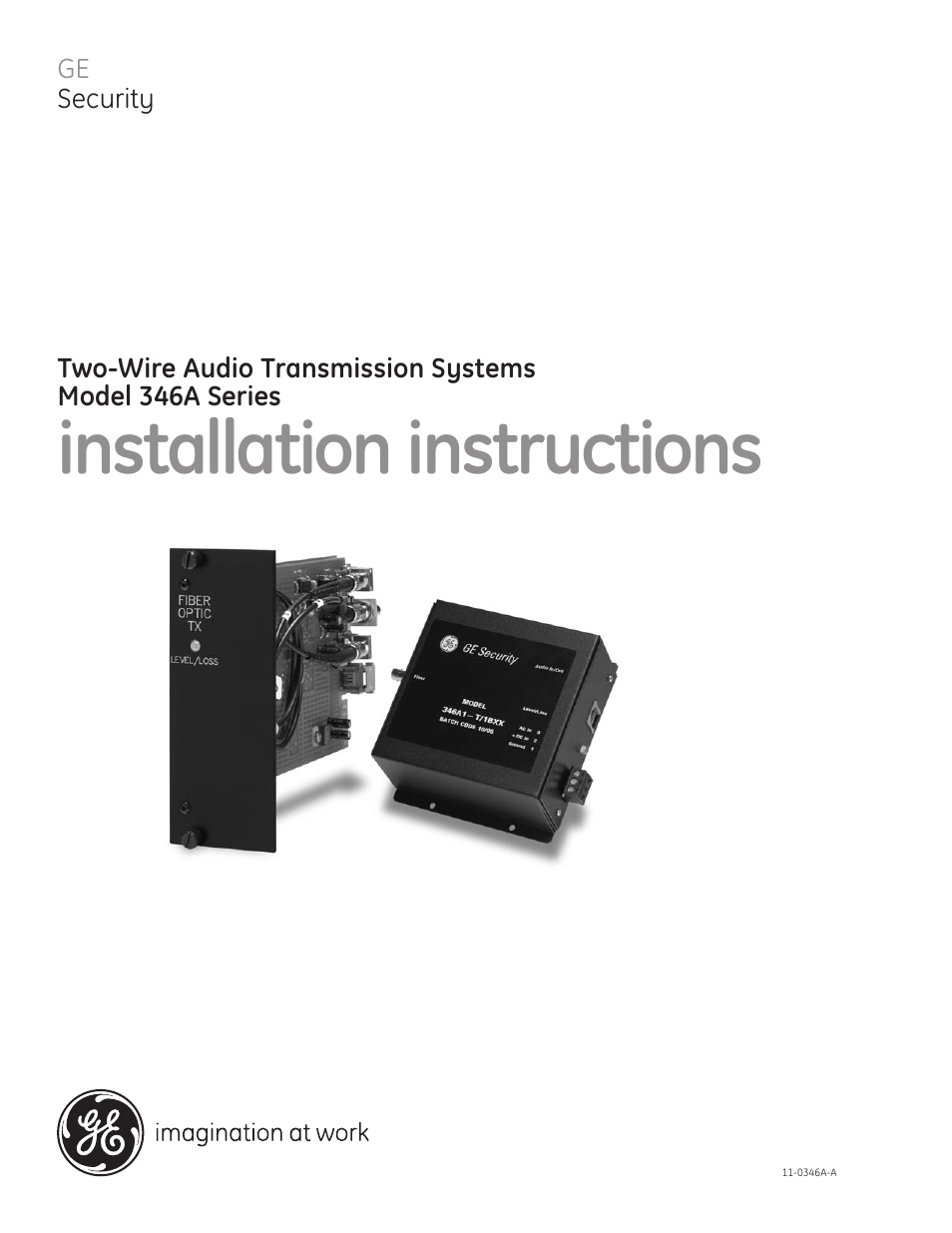 Interlogix 346A Series User Manual | 5 pages
