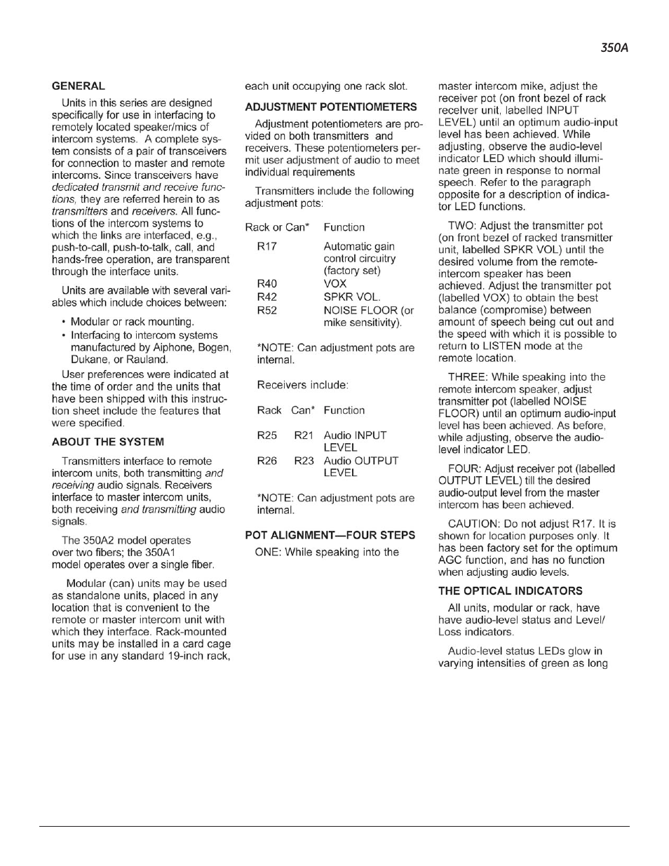 Interlogix 350A User Manual | Page 2 / 6