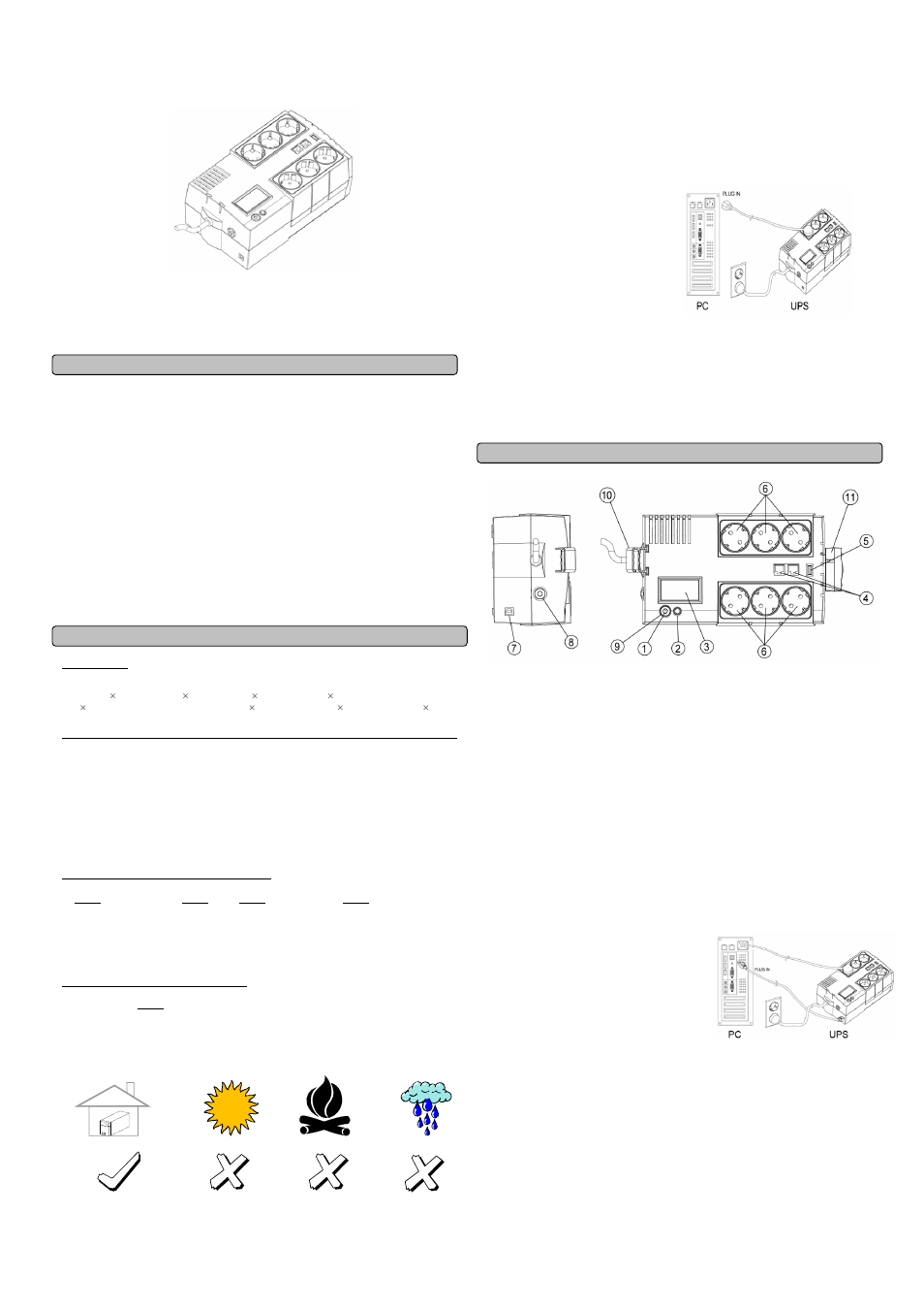 CyberPower Systems BR650ELCD User Manual | 2 pages