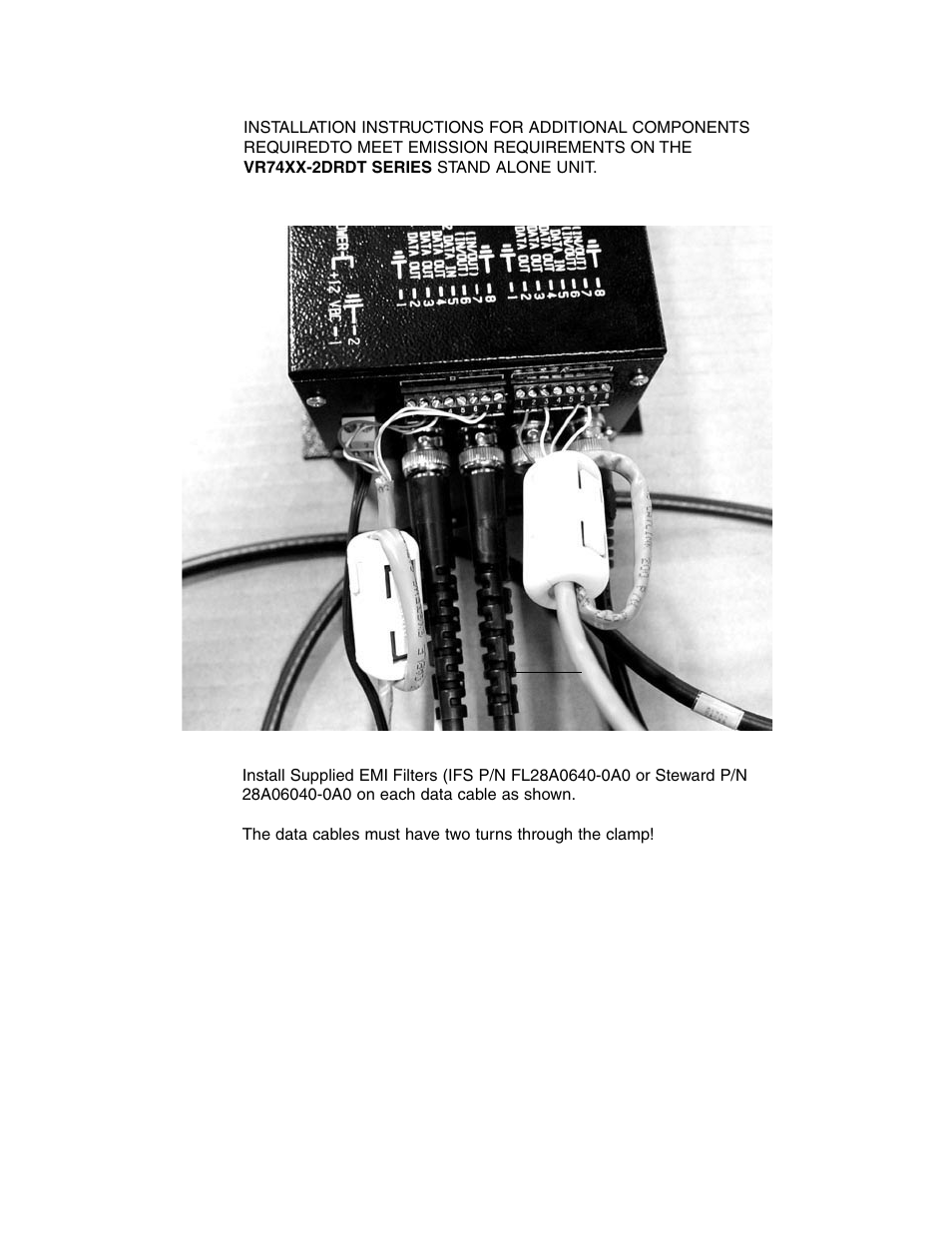 Interlogix VR7400-2DRDT Series User Manual | Page 6 / 11