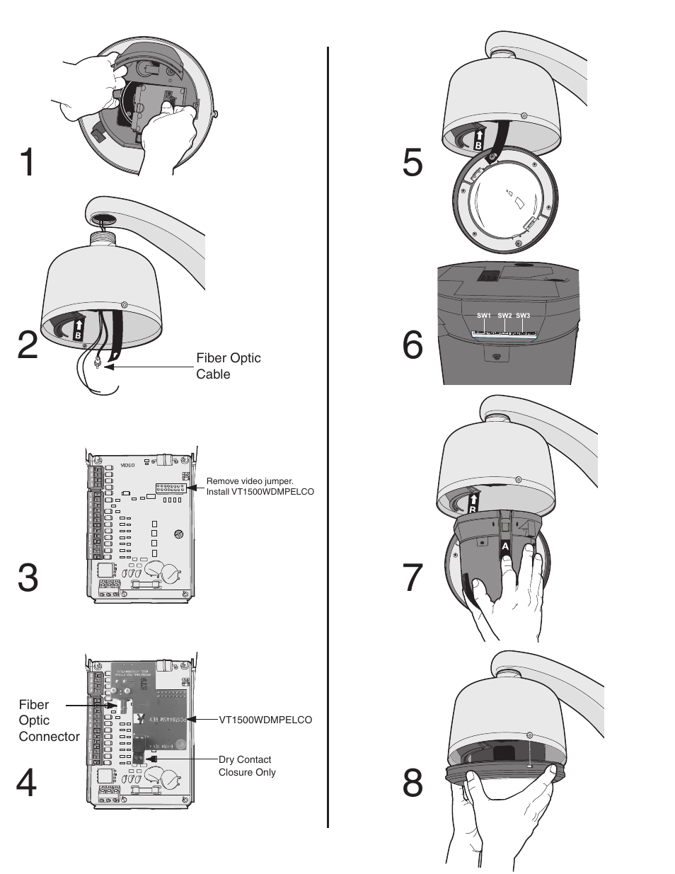 Interlogix VT1500WDM-Pelco Series User Manual | Page 2 / 5