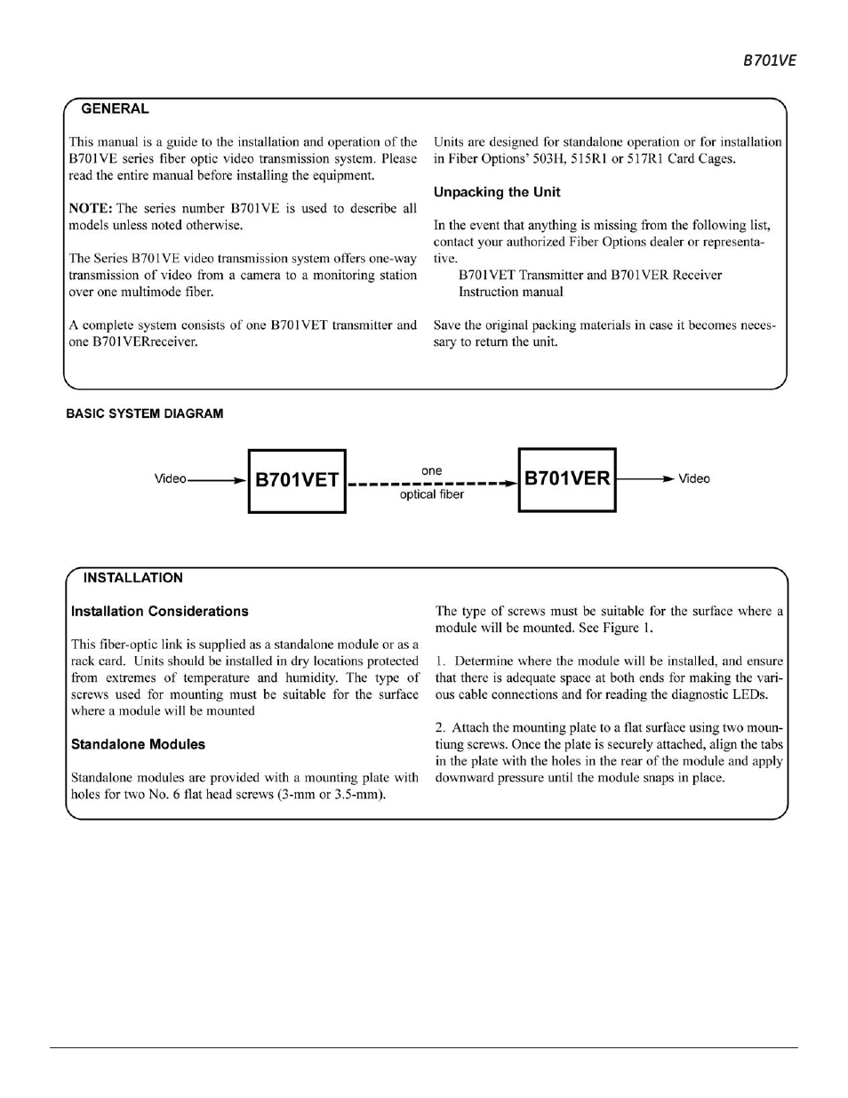 Interlogix B701VE User Manual | Page 2 / 8