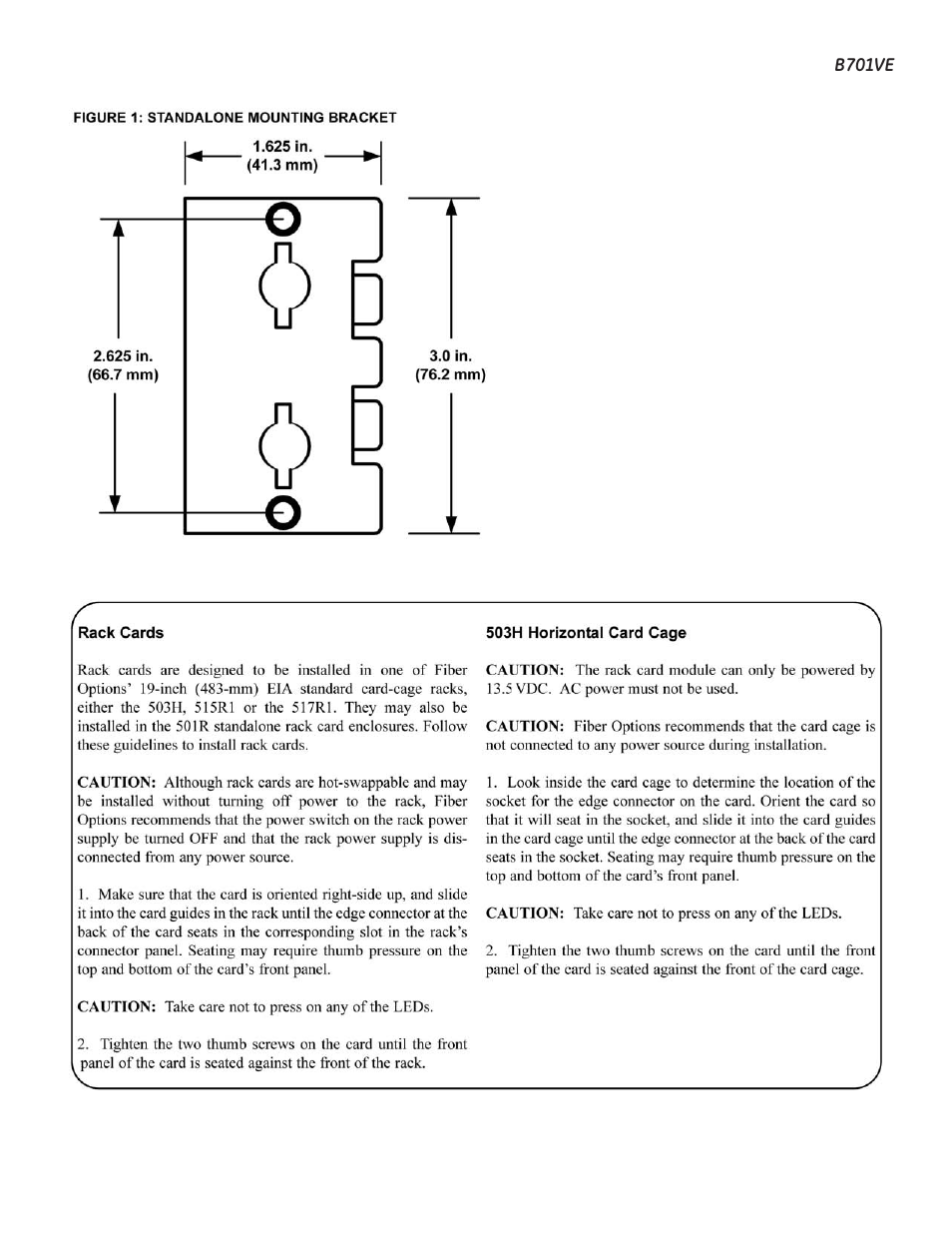 Interlogix B701VE User Manual | Page 3 / 8