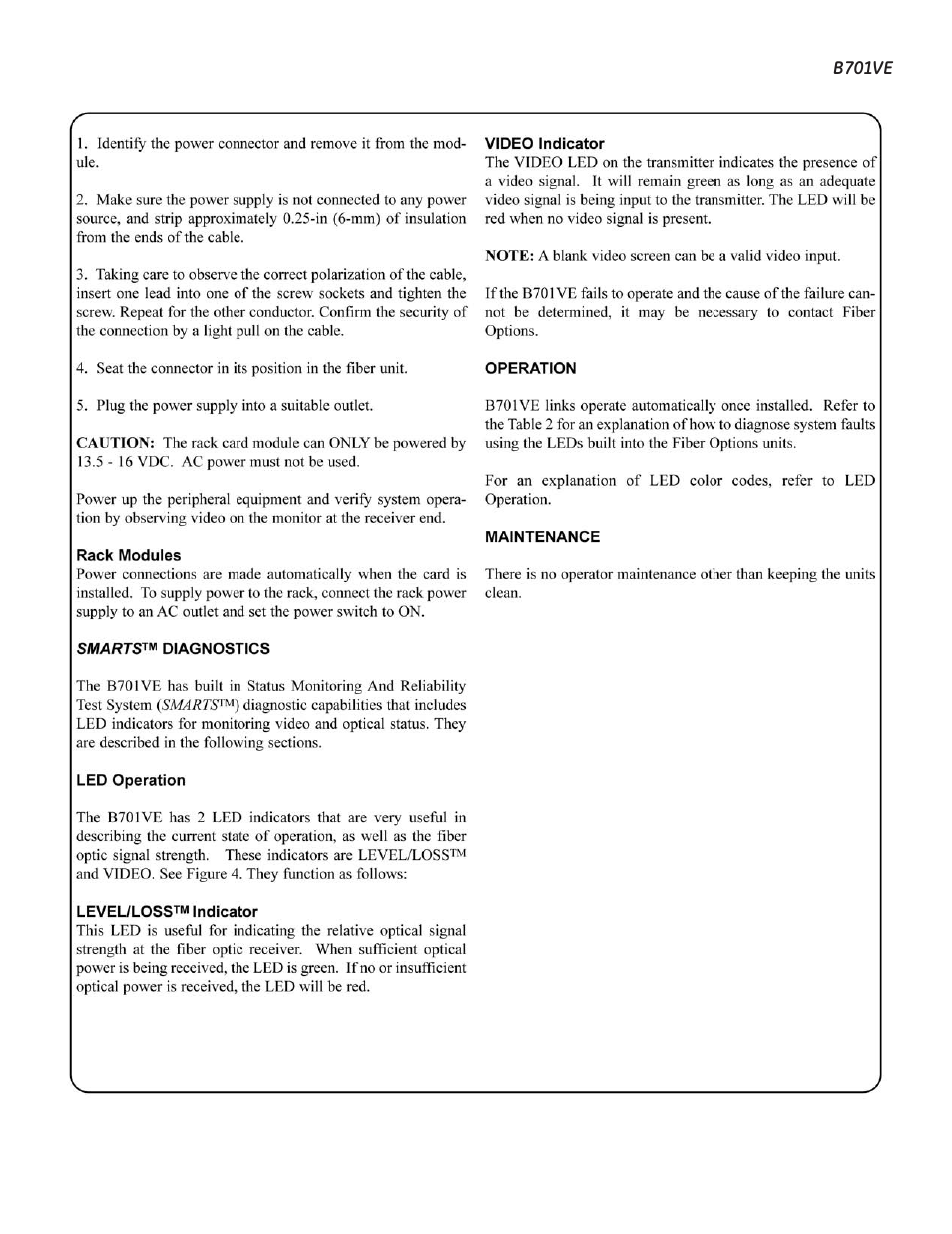 Interlogix B701VE User Manual | Page 6 / 8