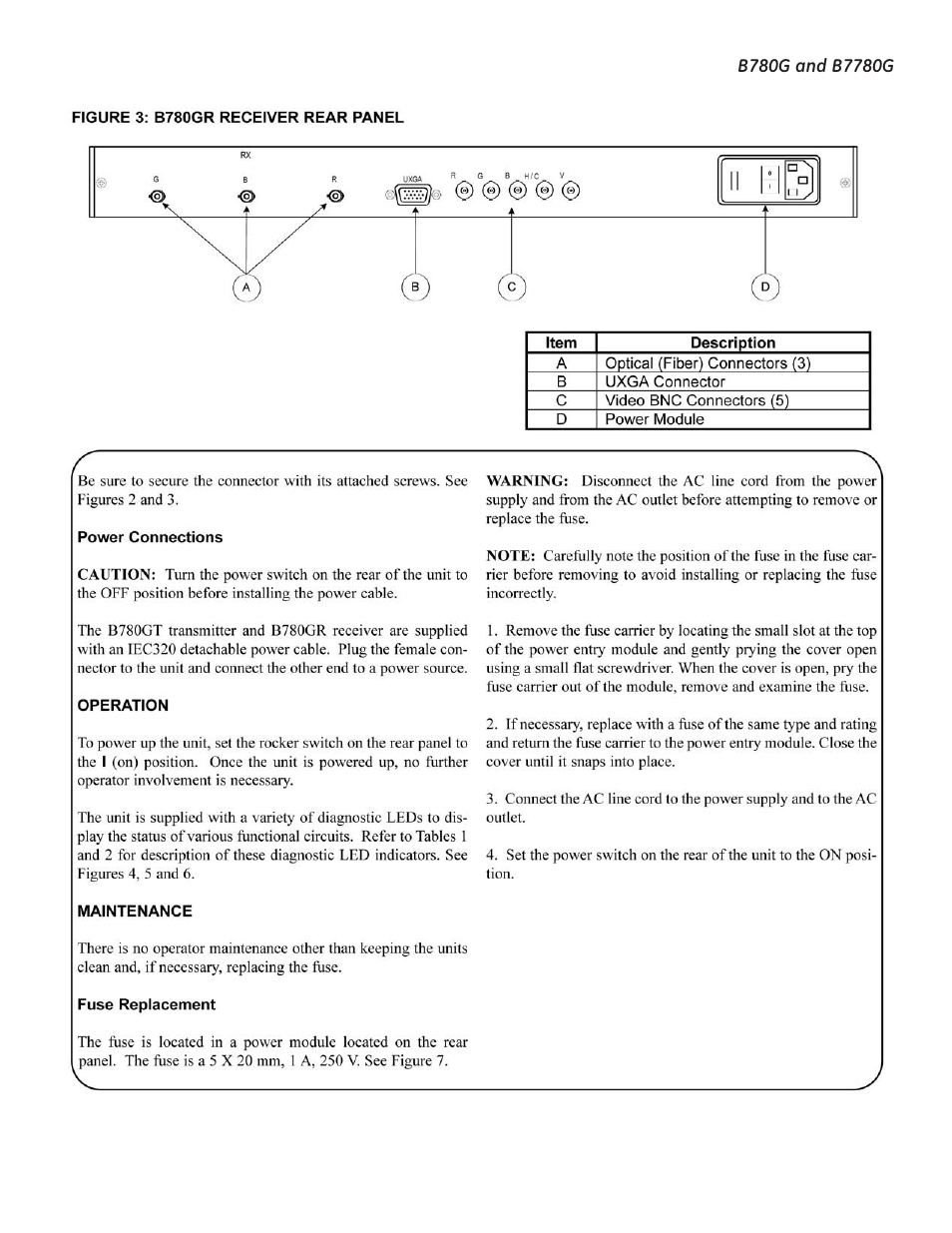 Interlogix B7780G User Manual | Page 5 / 7