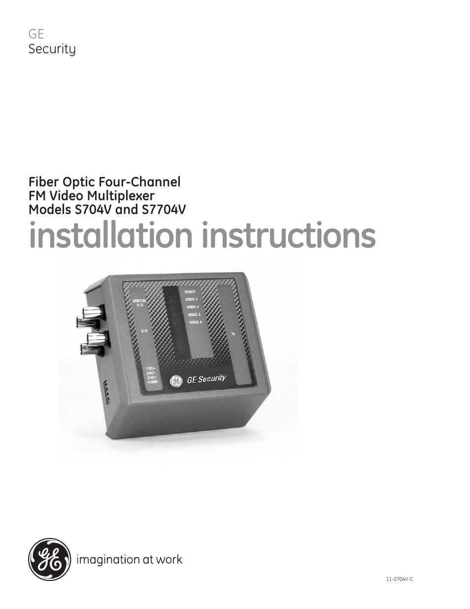 Interlogix S7704V User Manual | 7 pages