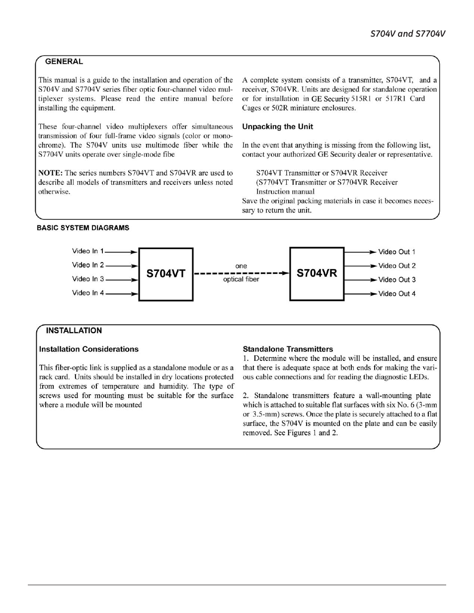 Interlogix S7704V User Manual | Page 2 / 7
