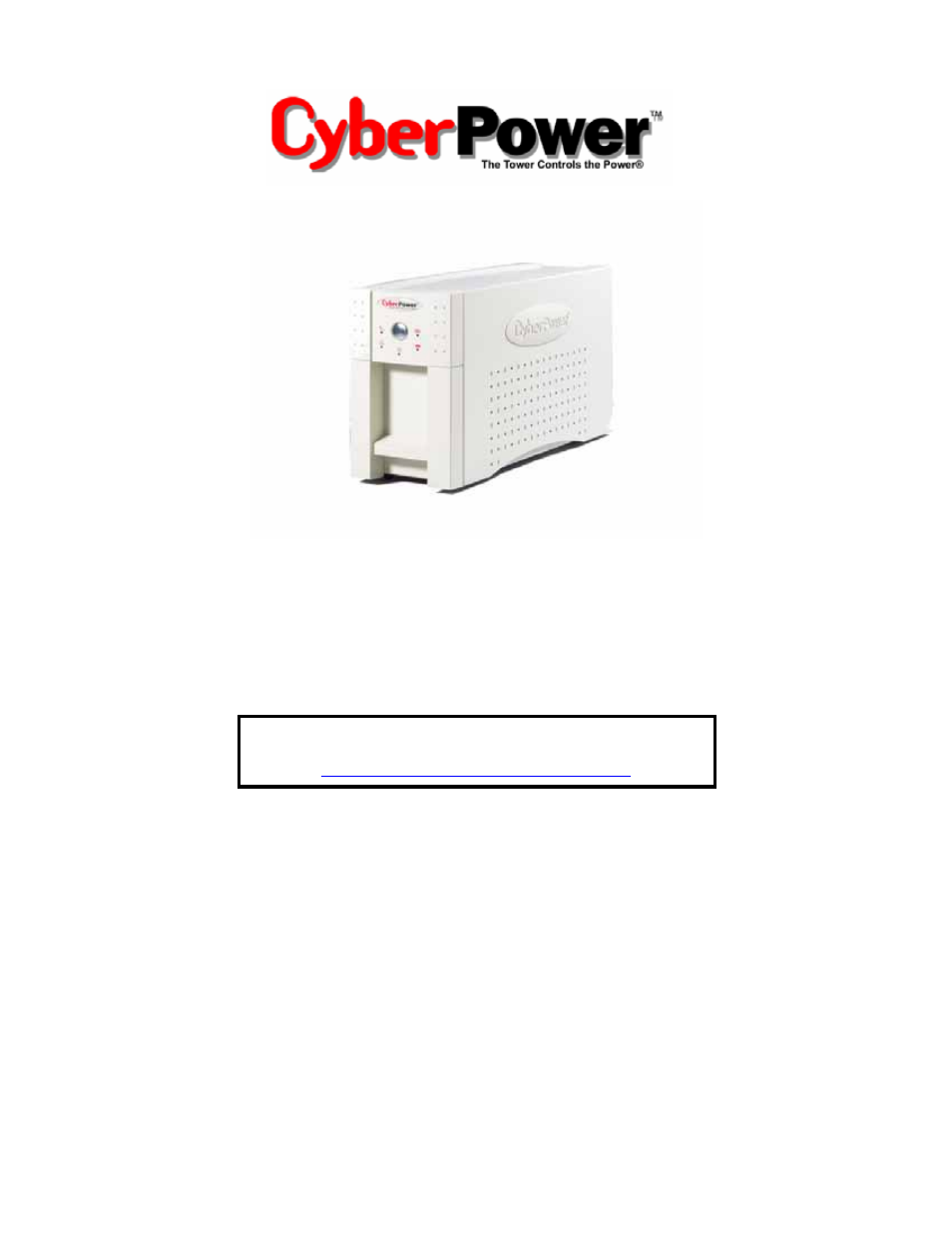 CyberPower Systems UP825 User Manual | 16 pages