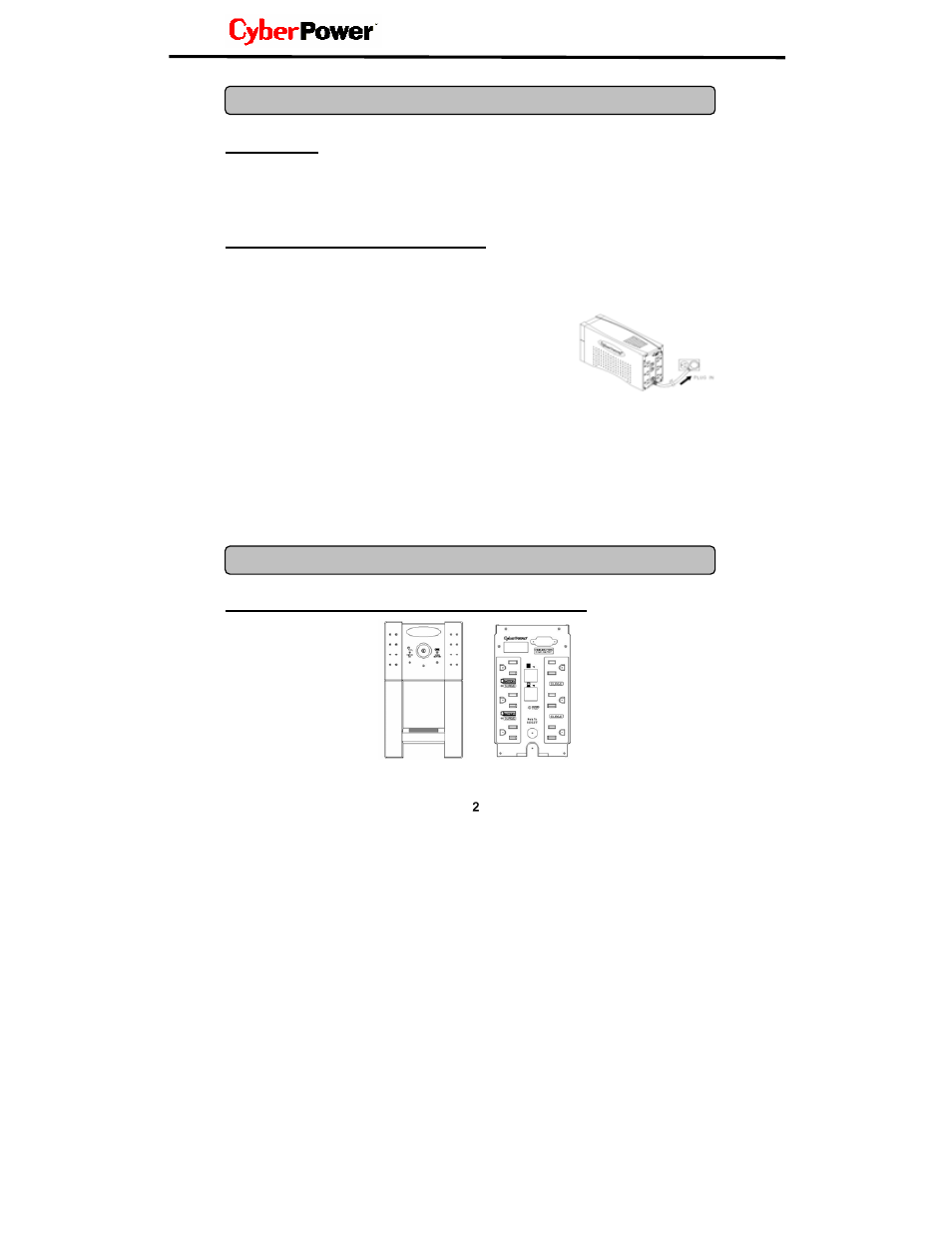 CyberPower Systems UP825 User Manual | Page 4 / 16