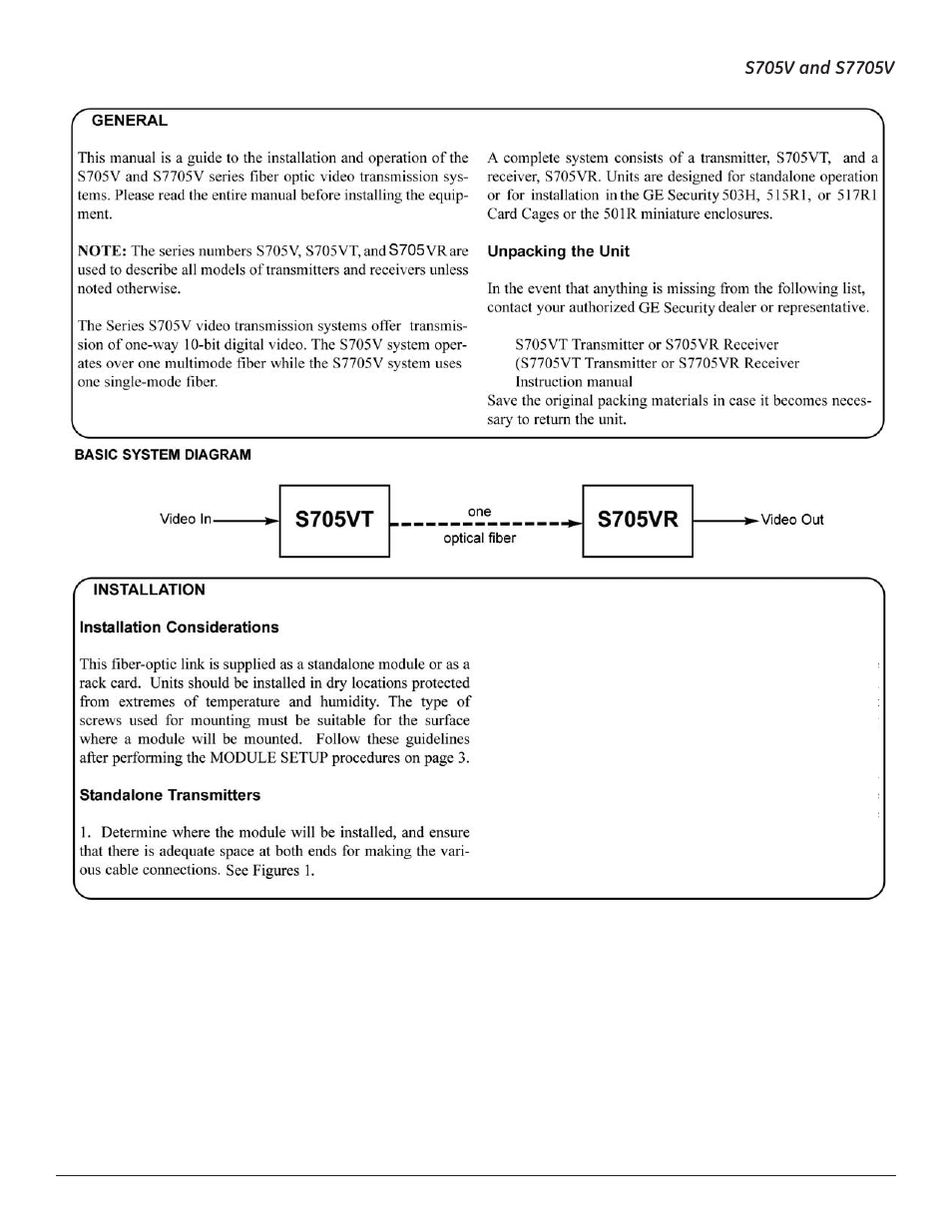 Interlogix S7705V User Manual | Page 2 / 9