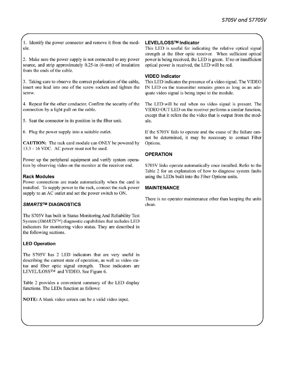 Interlogix S7705V User Manual | Page 7 / 9