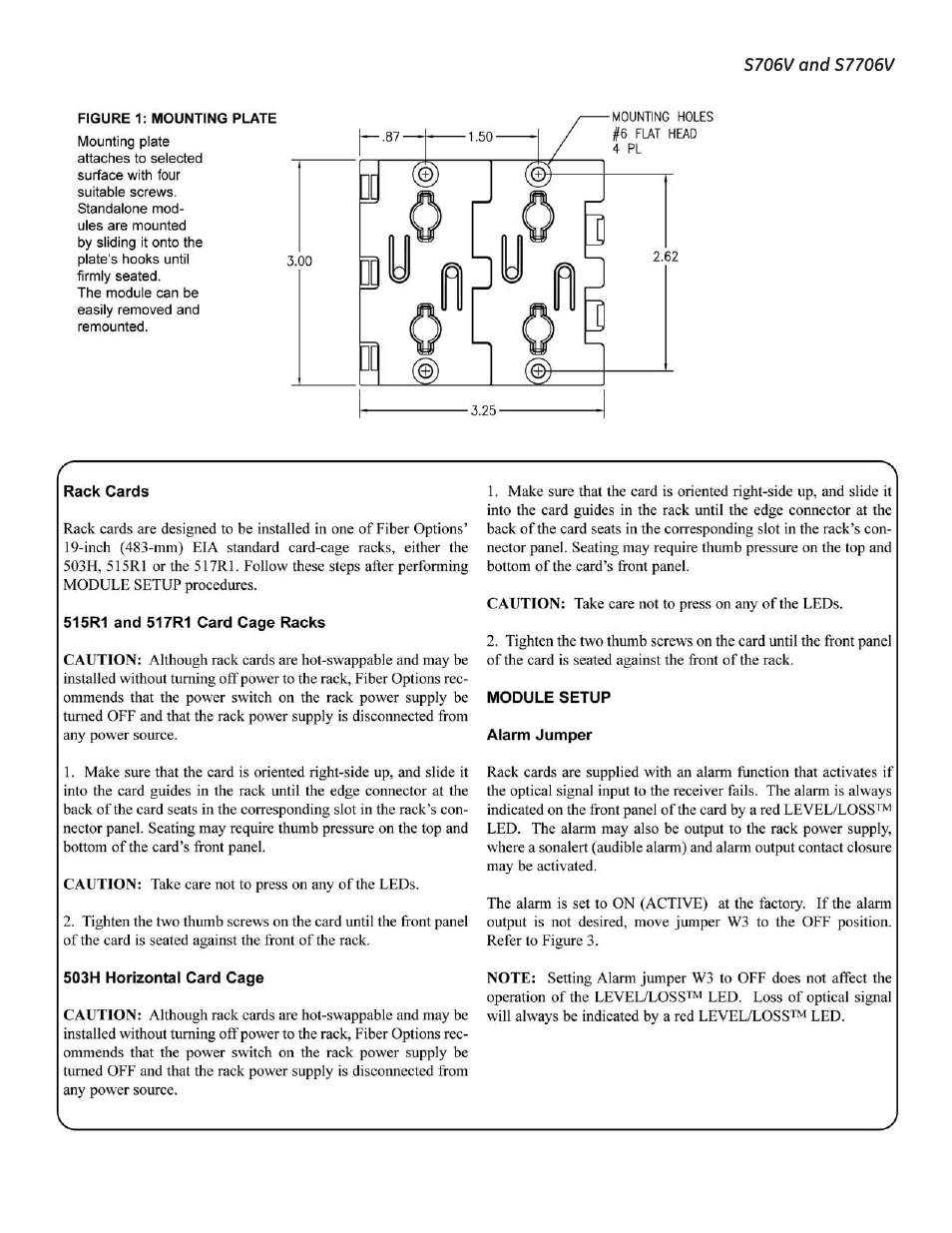 Interlogix S7706V User Manual | Page 3 / 8