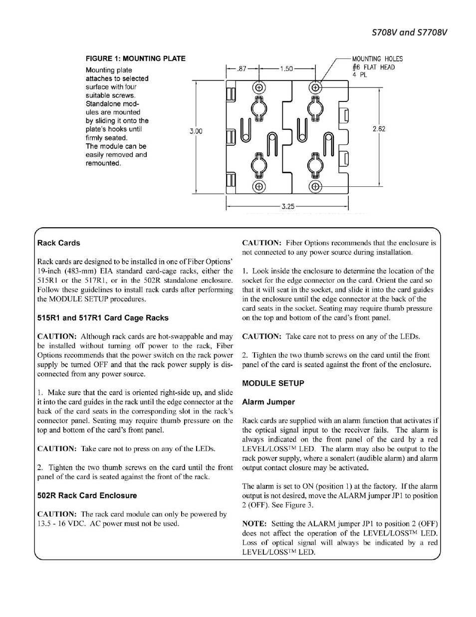 Interlogix S7708V User Manual | Page 3 / 9