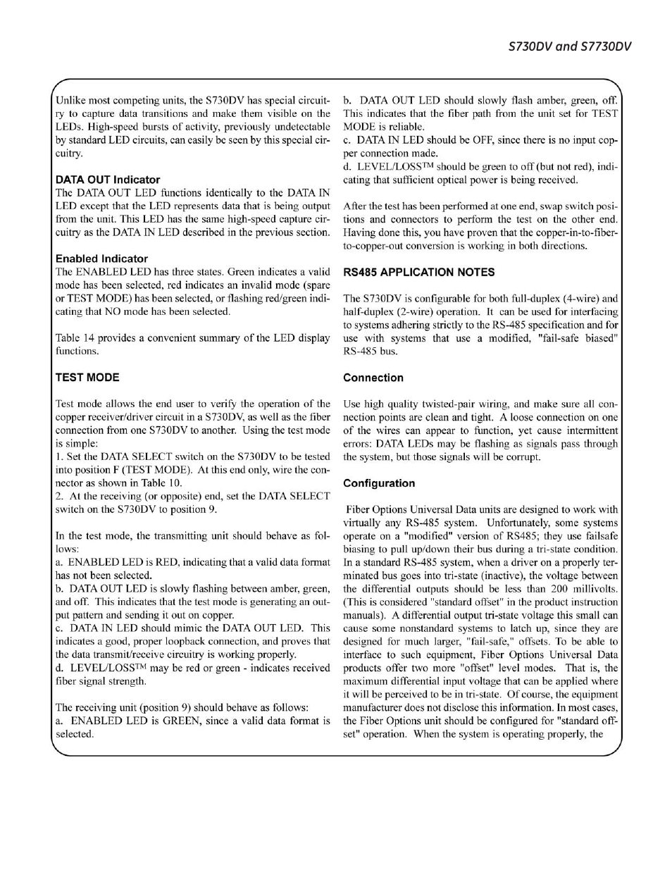 Interlogix S7730DV User Manual | Page 10 / 12