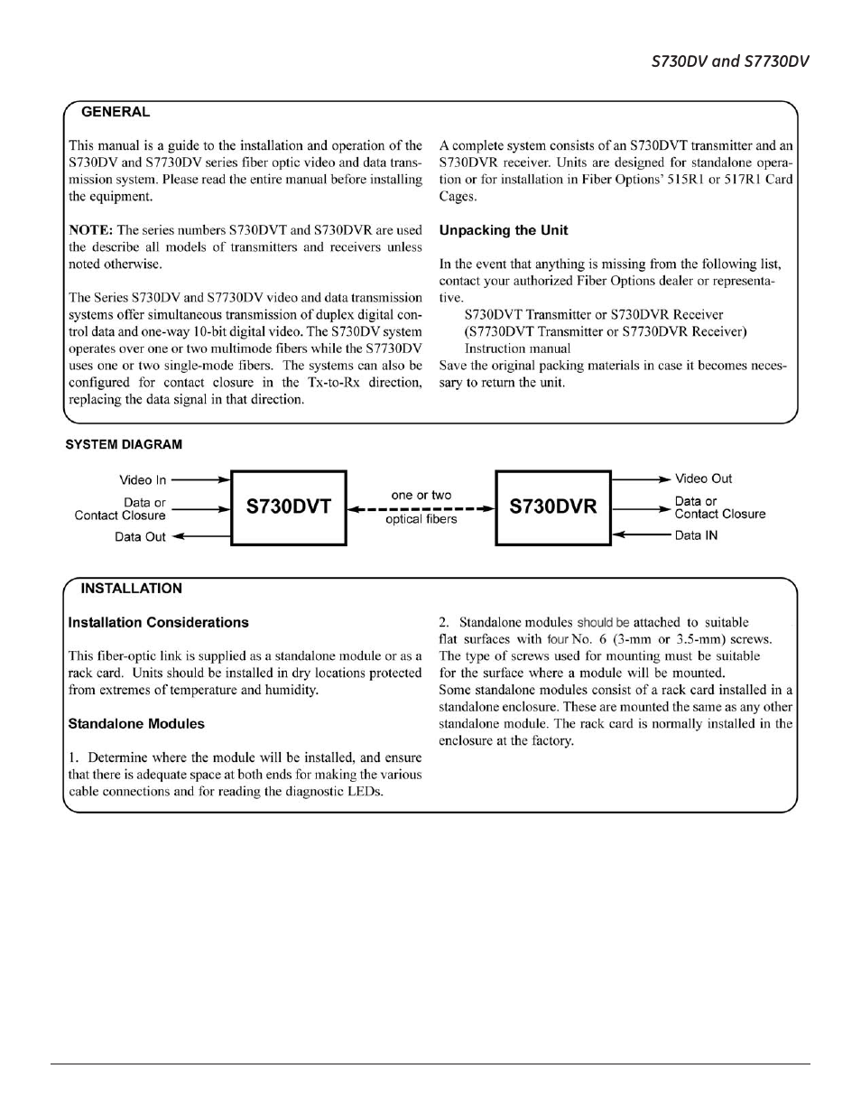 Interlogix S7730DV User Manual | Page 2 / 12