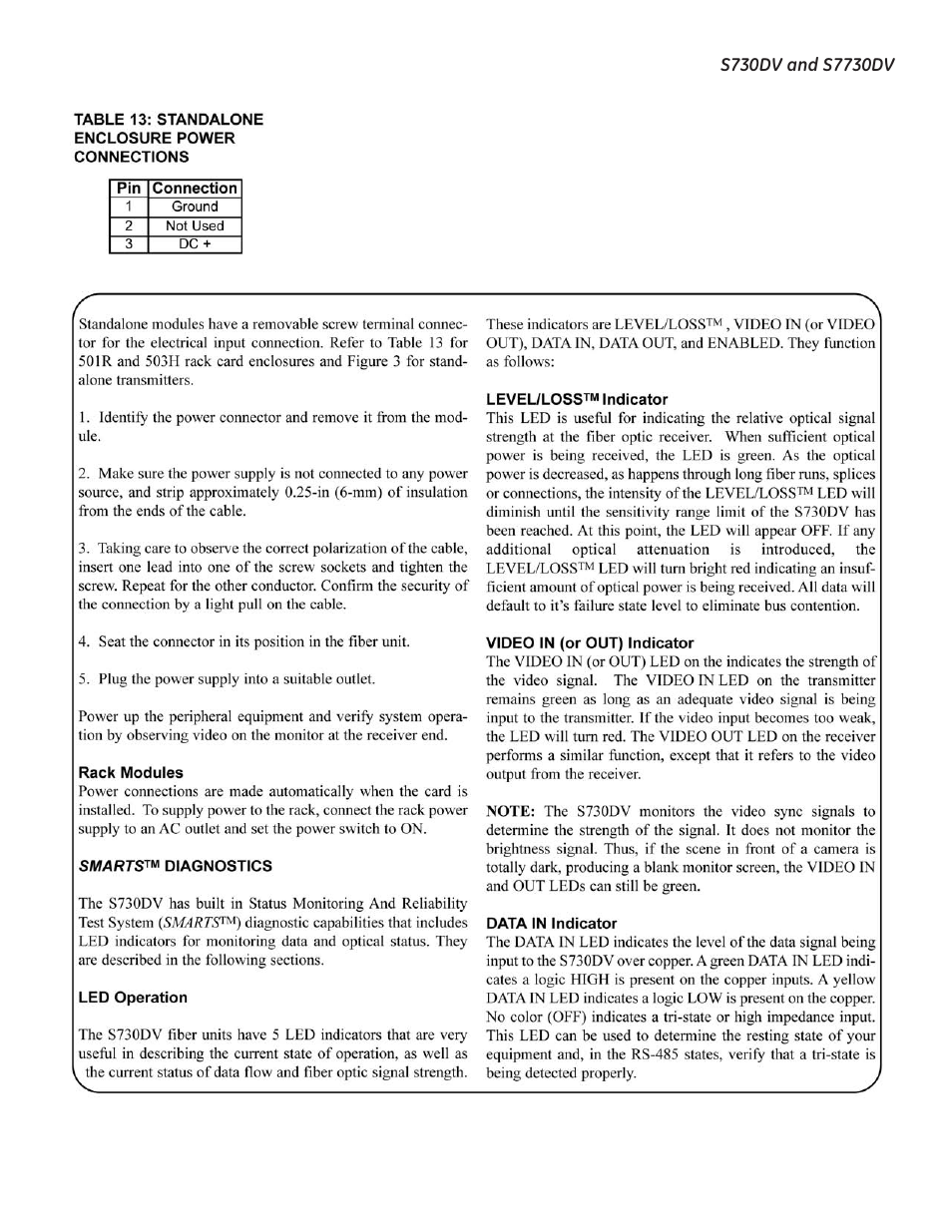 Interlogix S7730DV User Manual | Page 9 / 12