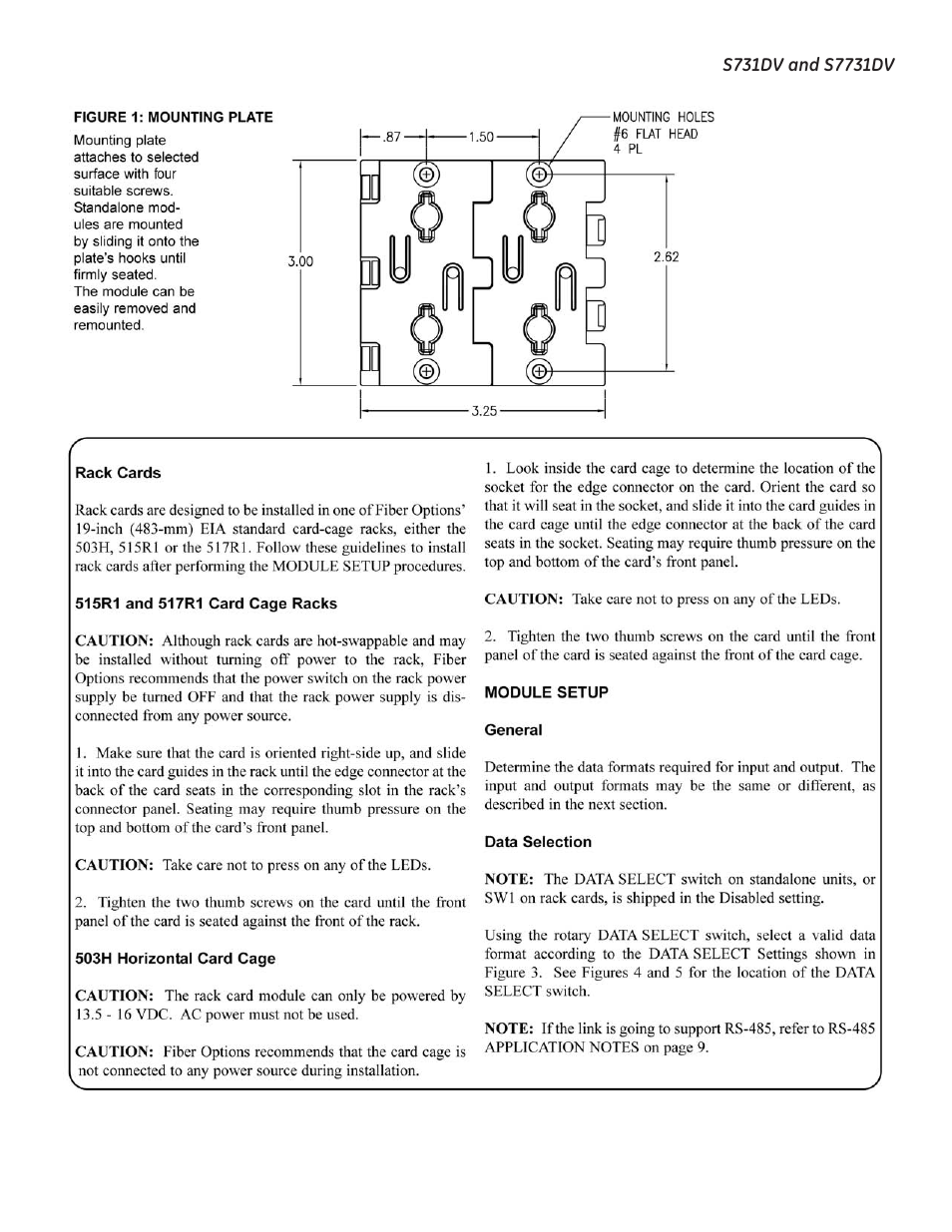 Interlogix S7731DV User Manual | Page 3 / 12