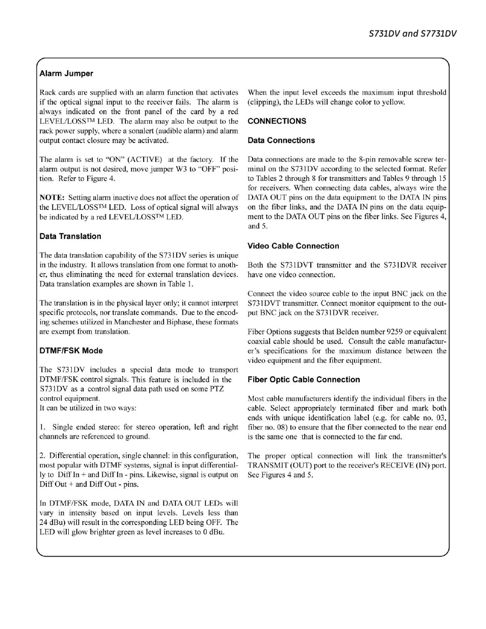 Interlogix S7731DV User Manual | Page 5 / 12