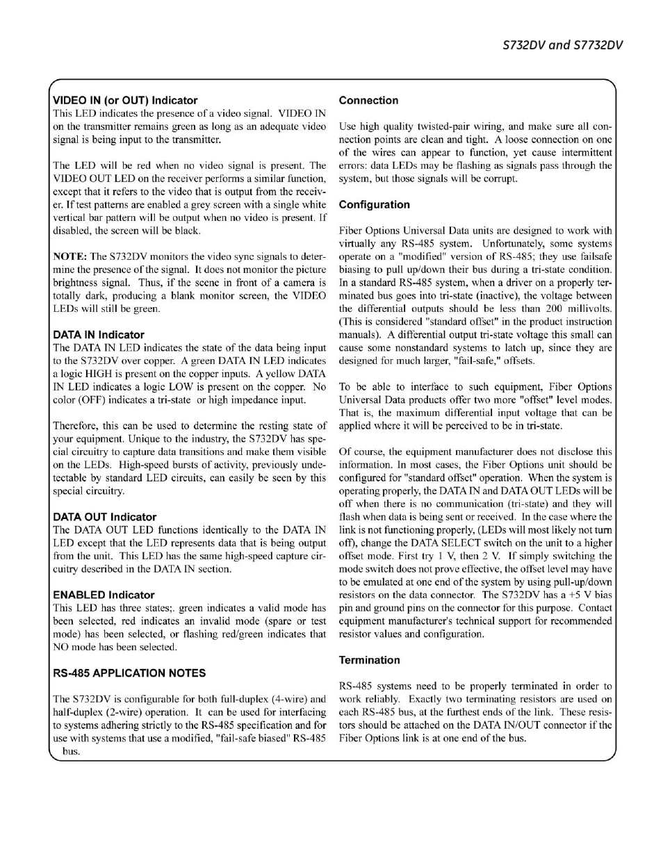 Interlogix S7732DV User Manual | Page 9 / 11