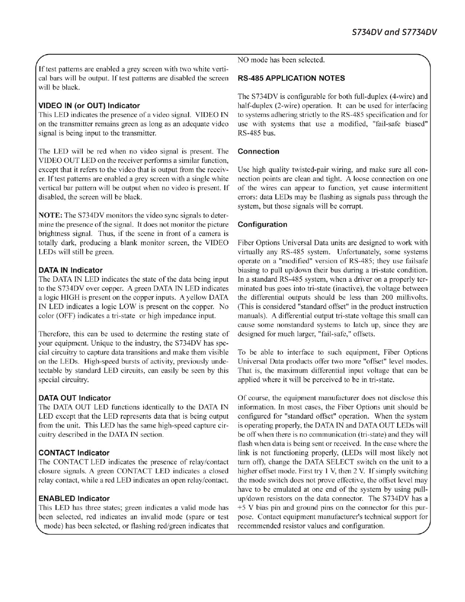 Interlogix S7734DV User Manual | Page 10 / 13