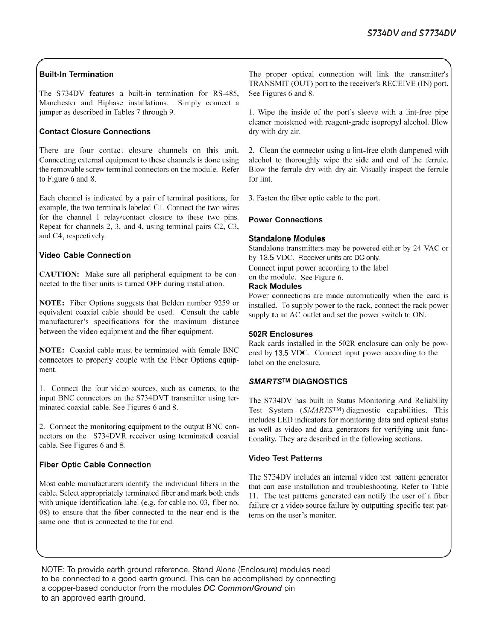 Interlogix S7734DV User Manual | Page 9 / 13