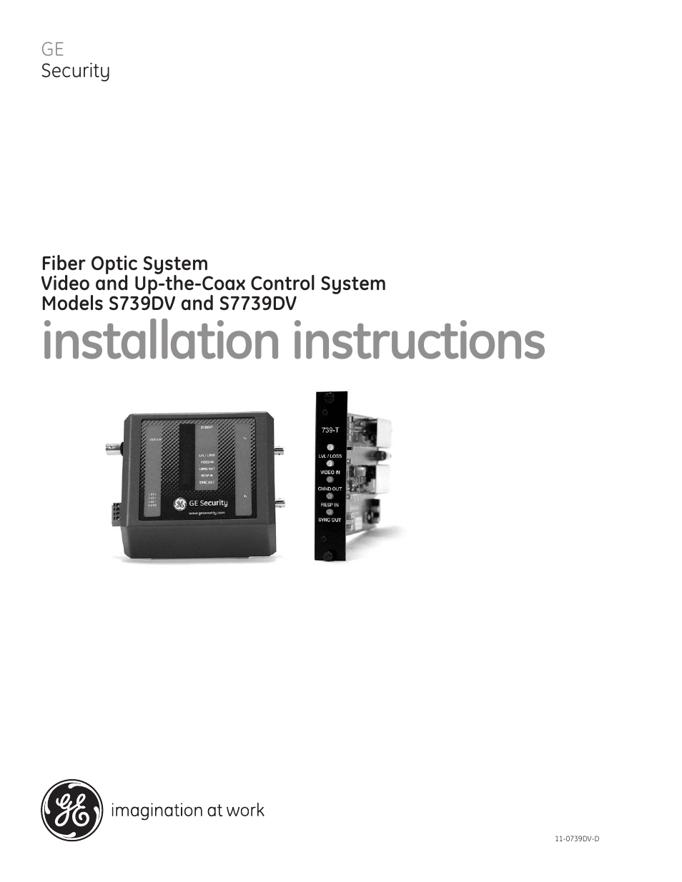 Interlogix S7739DV User Manual | 8 pages