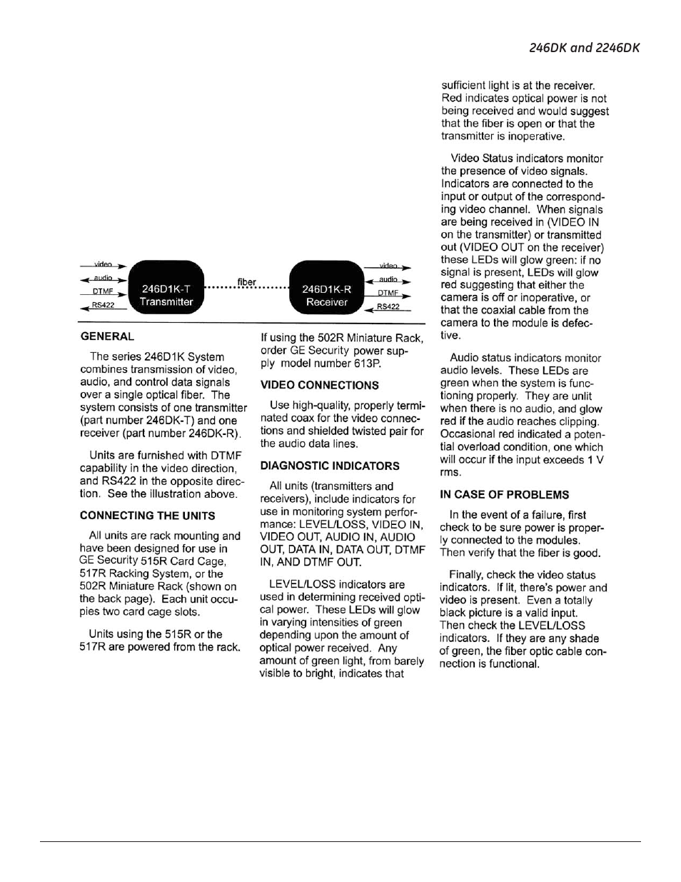 Interlogix 2246DK User Manual | Page 2 / 4