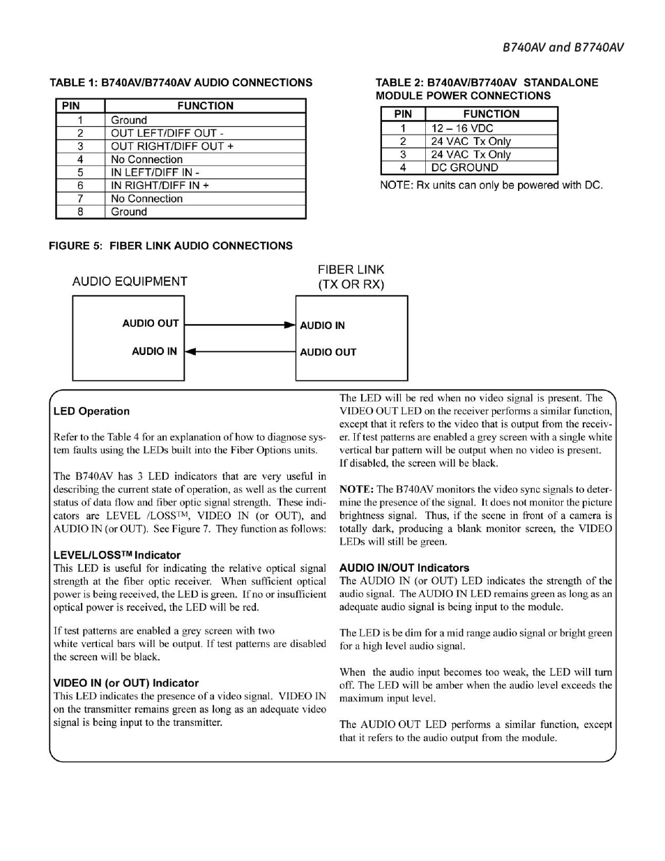 Interlogix B7740AV User Manual | Page 6 / 9