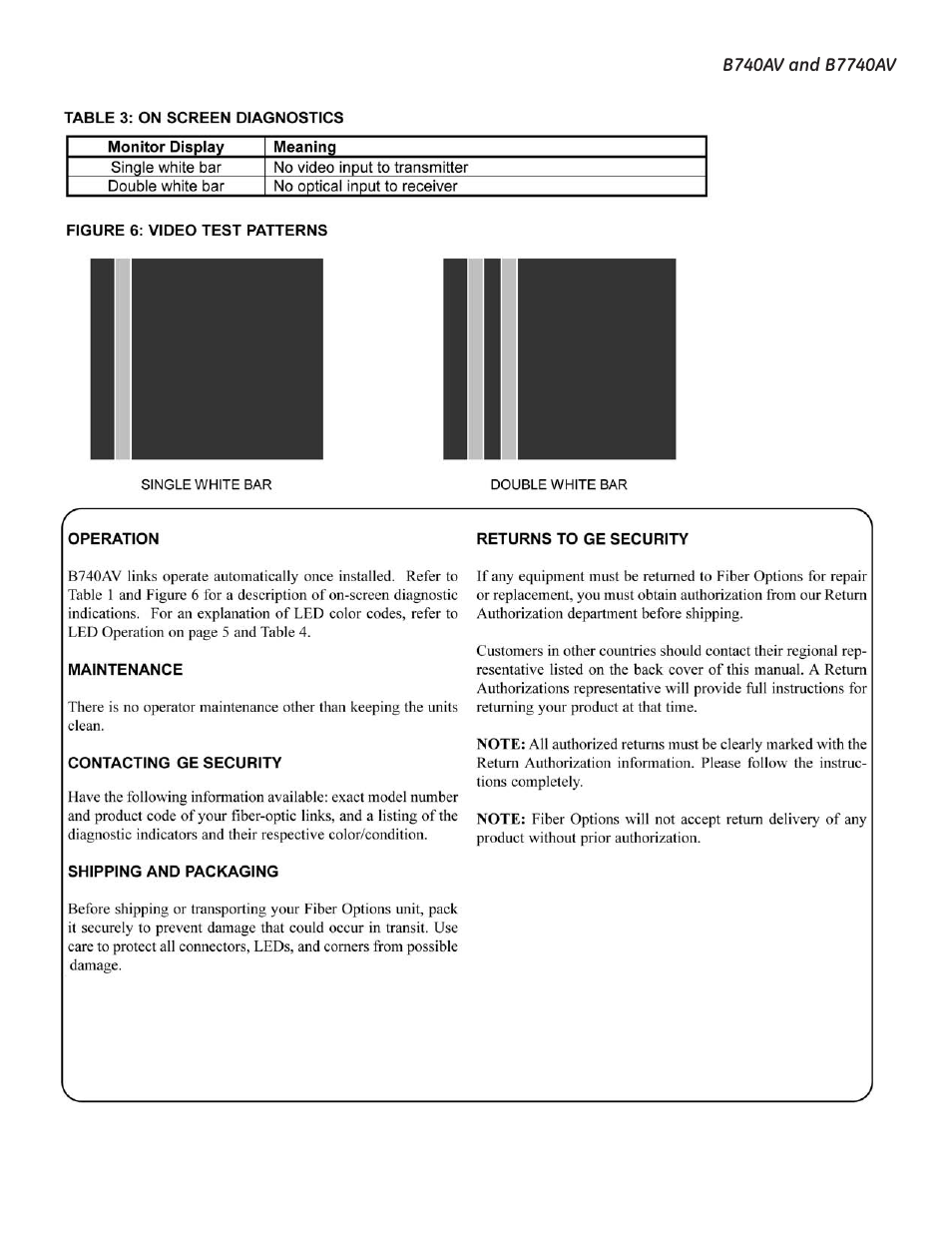 Interlogix B7740AV User Manual | Page 7 / 9