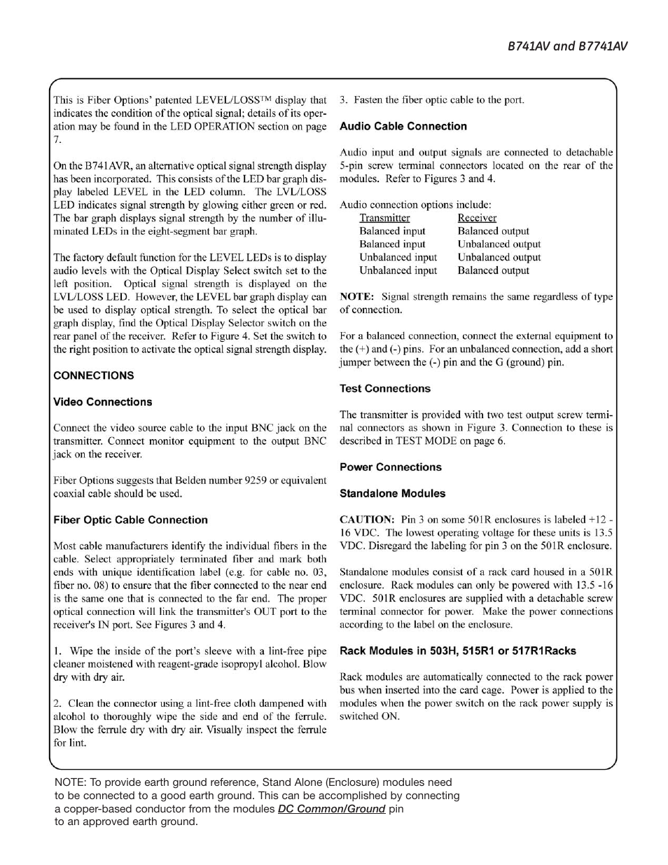 Interlogix B7741AV User Manual | Page 5 / 10